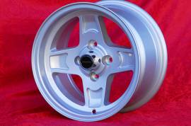 4 pz. cerchi Fiat Campagnolo 7x13 ET10 124 Spider,