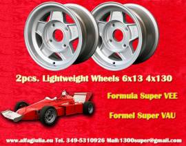 2 pz. cerchi Super Vee SV 6x13 ET0 Super Vee Formu