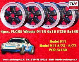 4 pz. cerchi Porsche Fuchs 6x16 ET36 911 -1989, 91