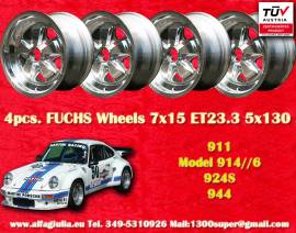 4 pz. cerchi Porsche Fuchs 7x15 ET23.3 911 -1989, 