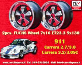 4 pz. cerchi Porsche Fuchs 7x16 ET23.3 911 -1989, 