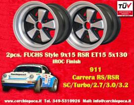 2 pz. cerchi Porsche Fuchs 9x15 ET15 911 SC, Carre