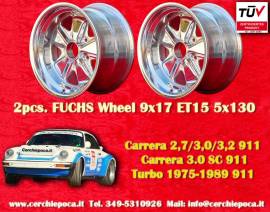 2 pz. cerchi Porsche Fuchs 9x17 ET15 911 SC, Carre