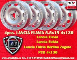 4 pz. cerchi Lancia TZ 5.5x15 ET23 Flavia