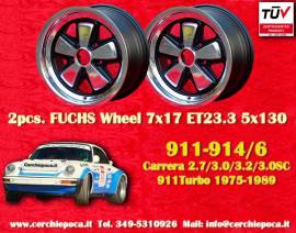 2 pz. cerchi Porsche Fuchs 7x17 ET23.3 911 -1989, 