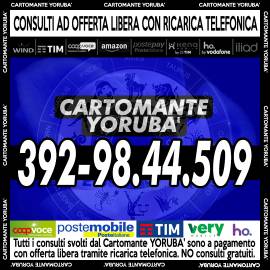 Il Cartomante YORUBA' ti ascolta e ti dà voce: lettura dei Tarocchi al telefono