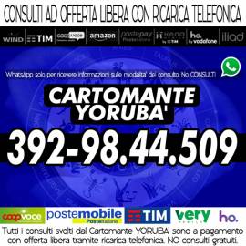 Il Cartomante YORUBA' ti ascolta e ti dà voce: lettura dei Tarocchi al telefono