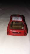 Modellino Bburago Porsche 924 Turbo Rally Boss n.25 rossa