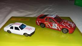 Modellino Bburago Porsche 924 Turbo Rally Boss n.25 rossa