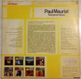 VINILE 33 GIRI PAUL MAURIAT EVERGREEN MUSIC ETICHETTA PHILIPS – 9279 037