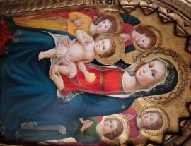 vendo quadro madonna con bambino 