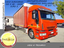 RIF.1177 IVECO EUROCARGO 120 E 28 - 2004 - CENTINATO+SPONDA DHOLLANDIA DA 15 Q.LI-EURO 3 