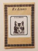 EX LIBRIS BUSTA CON 30 COPIE CON GATTO ED.ITM SEVILLA NUOVO