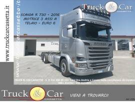 RIF.879 SCANIA R 730 – MOTRICE 3 ASSI A TELAIO – 2016 – EURO 6B