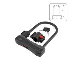 LUCCHETTO U-LOCK Ø 12 - LARGE, NERO