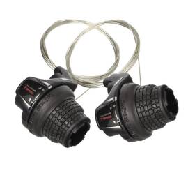 Comando cambio lato destro oppure sinistro (SHIMANO TOURNEY - REVOSHIFT -) 6/7 vel