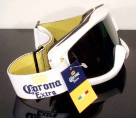 Maschera da sci/snowboard con filtro categoria 3 omaggio da Corona Extra Made in Italy nuova