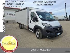 RIF.1190 FIAT DUCATO MAXI – 2020 – CAMBIO AUTOMATICO – CASSONE CENTINATO ALZA/ABBASSA – EURO 6