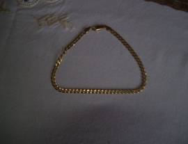 Bracciale oro 18k maglia barbazzale,