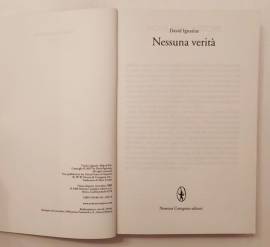 Nessuna verità di David Ignatius 1°Ed.Newton Compton, novembre 2008