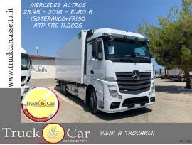 RIF.1130 MERCEDES ACTROS 25.45-2016-ISOTERMICO+FRIGO-ATP FRC 11/2025-EURO 6