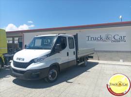 RIF.1124 IVECO DAILY 35 C 14 - 2021 - DOPPIA CABINA - CASSONE FISSO - EURO 6