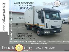 RIF.1091 IVECO EUROCARGO 80 E 18 - 2004 - ISOTERMICO+FRIGO- ATP FNAX 07/2025-EURO 3 