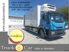 1069 IVECO EUROCARGO 180E32-2014-ISOTERMICO+FRIGO E SPONDA-ATP FRC 11/26 - EURO 6