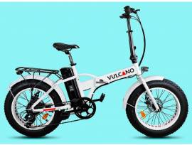 Fat bike vulcano 20° 250w disponibile nera e bianca 