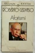 Aforismi di Roberto Gervaso Ed.Newton Compton, 1994 come nuovo 