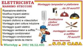 Elettricista riparazioni Roma Montagnola 