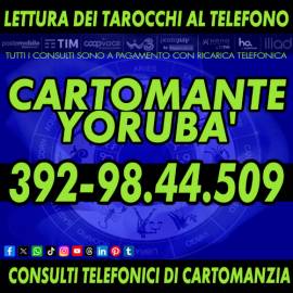 Cartomanzia autentica: consulta le carte ora, consulta i Tarocchi del Cartomante Yorubà