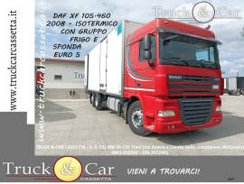 RIF.974 DAF TRUCKS XF 105.460 – FURGONE ISOTERMICO CON GRUPPO FRIGORIFERO E SPONDA – 2008 – EURO 5