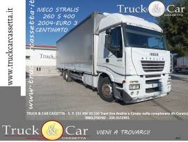 973 IVECO STRALIS 260S400-2004-CENTINATO COPRI/SCOPRI+SPONDA CARICATRICE RETRATTILE-EURO 3