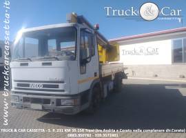 RIF.803 IVECO EUROCARGO 0 E 15 – 1993 – CASSONE CON GRU E CESTELLO – ATTREZZATURA PER RIPARAZIONI LI