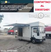 RIF.404 IVECO EUROCARGO 65 E 14 – FURGONE AUTONEGOZIO CON APERTURA IDRAULICA LATERALE – 1998