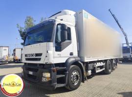 RIF.1198 IVECO STRALIS 260S420–2013–ISOTERMICO + FRIGO E SPONDA RETRATTILE-ATP FNA 02/25 EURO 5 