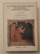 Il 'Lucidator Dubitabilium Astronomiae' di Pietro D'Abano 1°Ed.Programma e 1+1 AbanoTerme, 1988