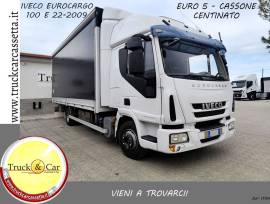 RIF.1199 IVECO EUROCARGO 100 E 22 – 2009 – CASSONE CENTINATO – EURO 5