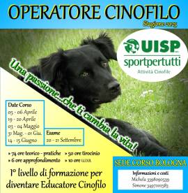 CORSO OPERATORE CINOFILO U.I.S.P. - C.O.N.I.