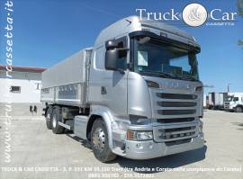 RIF.709 SCANIA R 520 – RIBALTABILE TRILATERALE NUOVO OSB IN ACCIAIO – EURO 6 – 2014