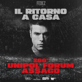 Fedez biglietti parterre Unipol Forum Assago Milano sabato 20 settembre 2025