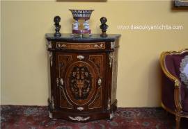 Credenza stile Napoleone III intarsiata