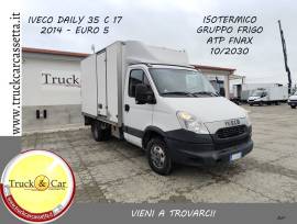 IVECO DAILY 35 C 17 – 2014 – FURGONE ISOTERMICO CON GRUPPO FRIGO – ATP FNAX 10/2030 – EURO 5B