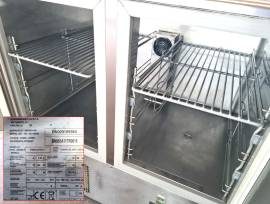 2 TAVOLI FRIGO INOX X BEVANDE USATI  