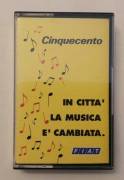 Musicassetta Pubblicitaria Fiat Cinquecento. In città la musica è cambiata Prodotto Omaggio per Fiat