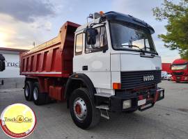 RIF.1159 IVECO 330.36-1991-CASSONE RIBALTABILE POSTERIORE-MEZZO D'OPERA 