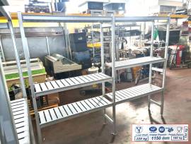 SCAFFALATURE IN ALLUMINIO PER CELLE USATE 