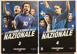 Cofanetto Box: La grande storia della NAZIONALE completo 11 DVD come nuovo