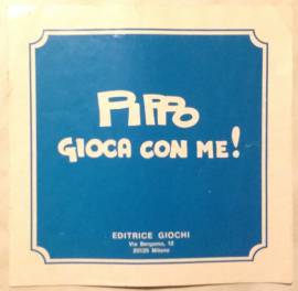 Libretto d'istruzioni Pippo gioca con me! Ed.Giochi, Milano 1972 perfetto 